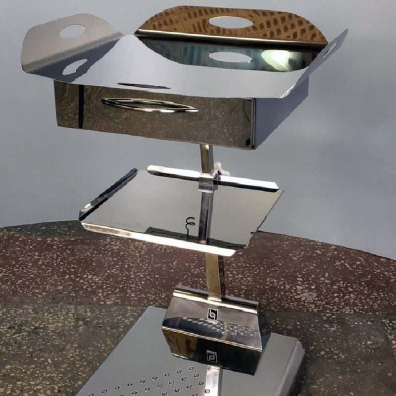 Italian table for medical devices (600 mm)